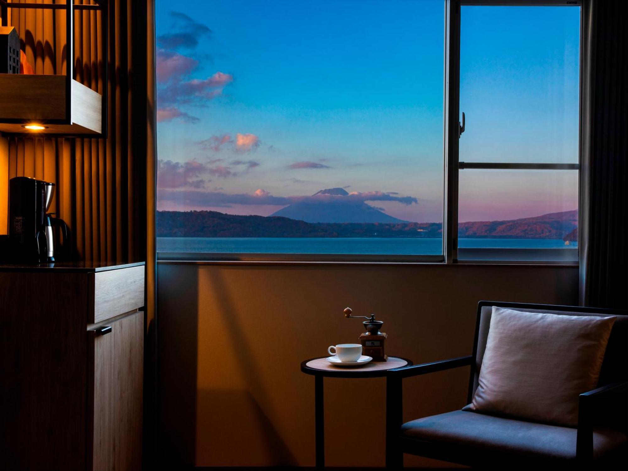 The Lake View Toya Nonokaze Resort Toyako Extérieur photo
