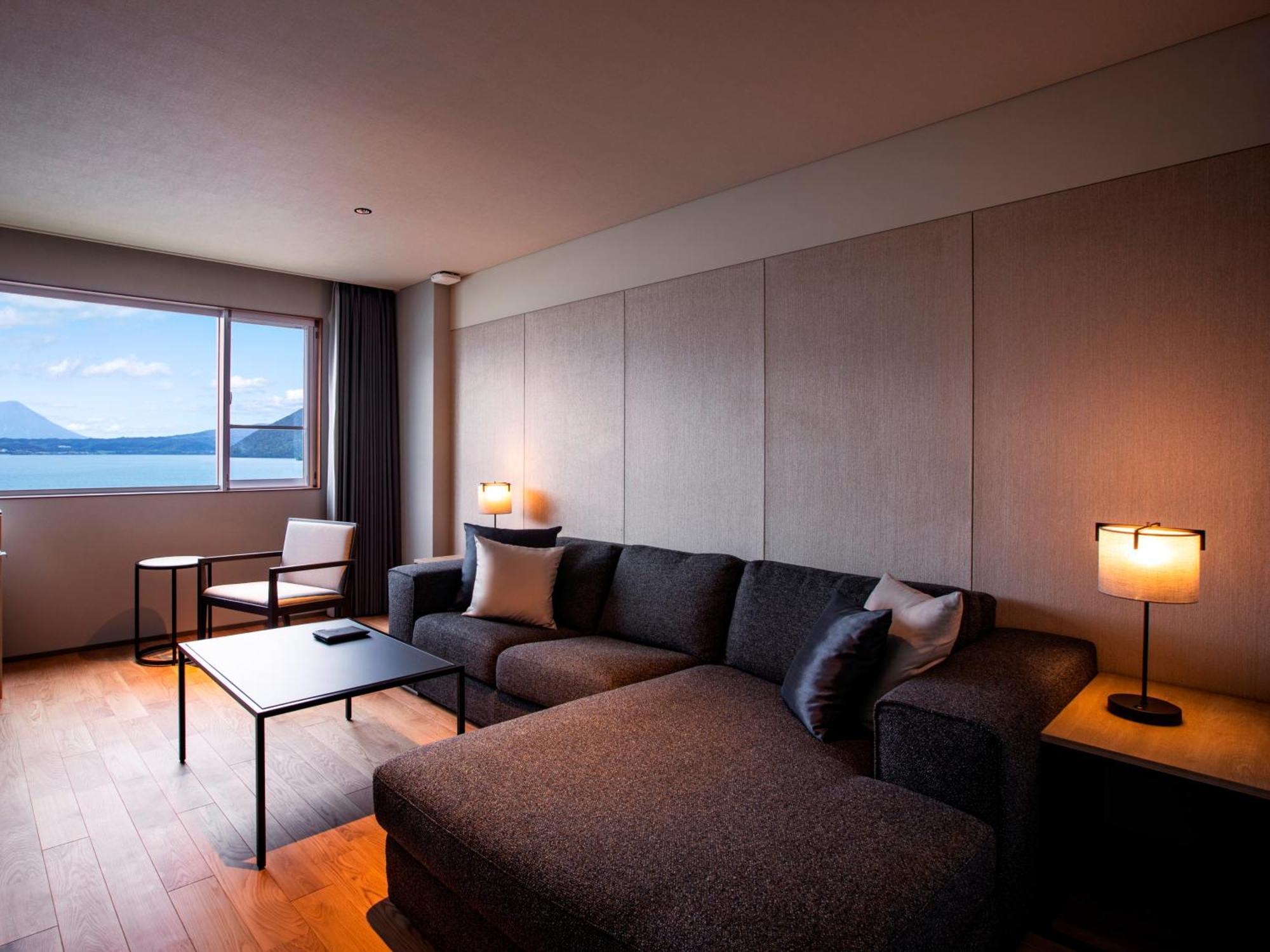 The Lake View Toya Nonokaze Resort Toyako Extérieur photo