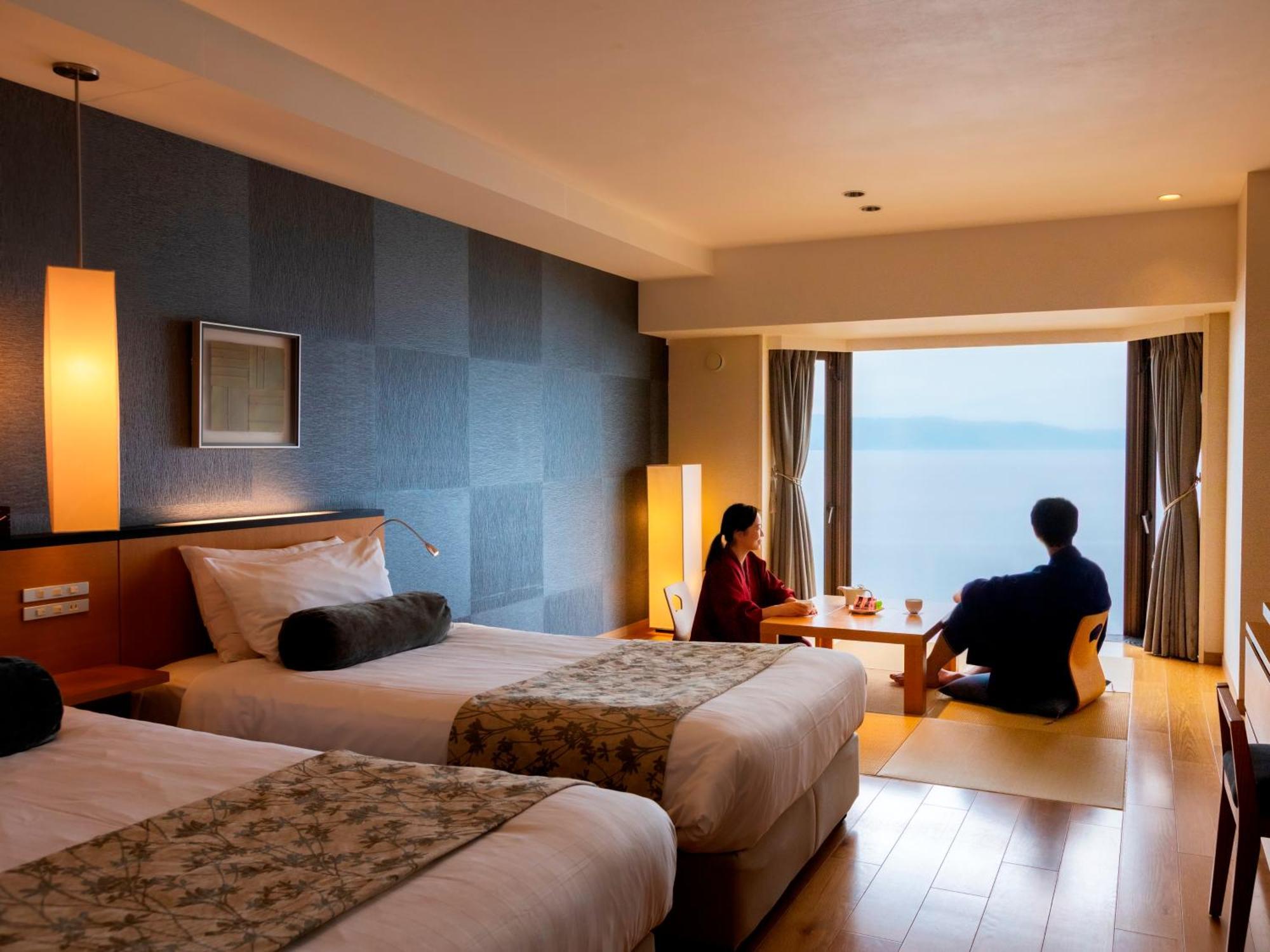 The Lake View Toya Nonokaze Resort Toyako Extérieur photo