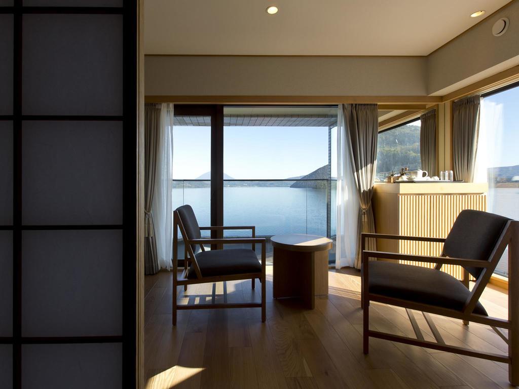 The Lake View Toya Nonokaze Resort Toyako Extérieur photo